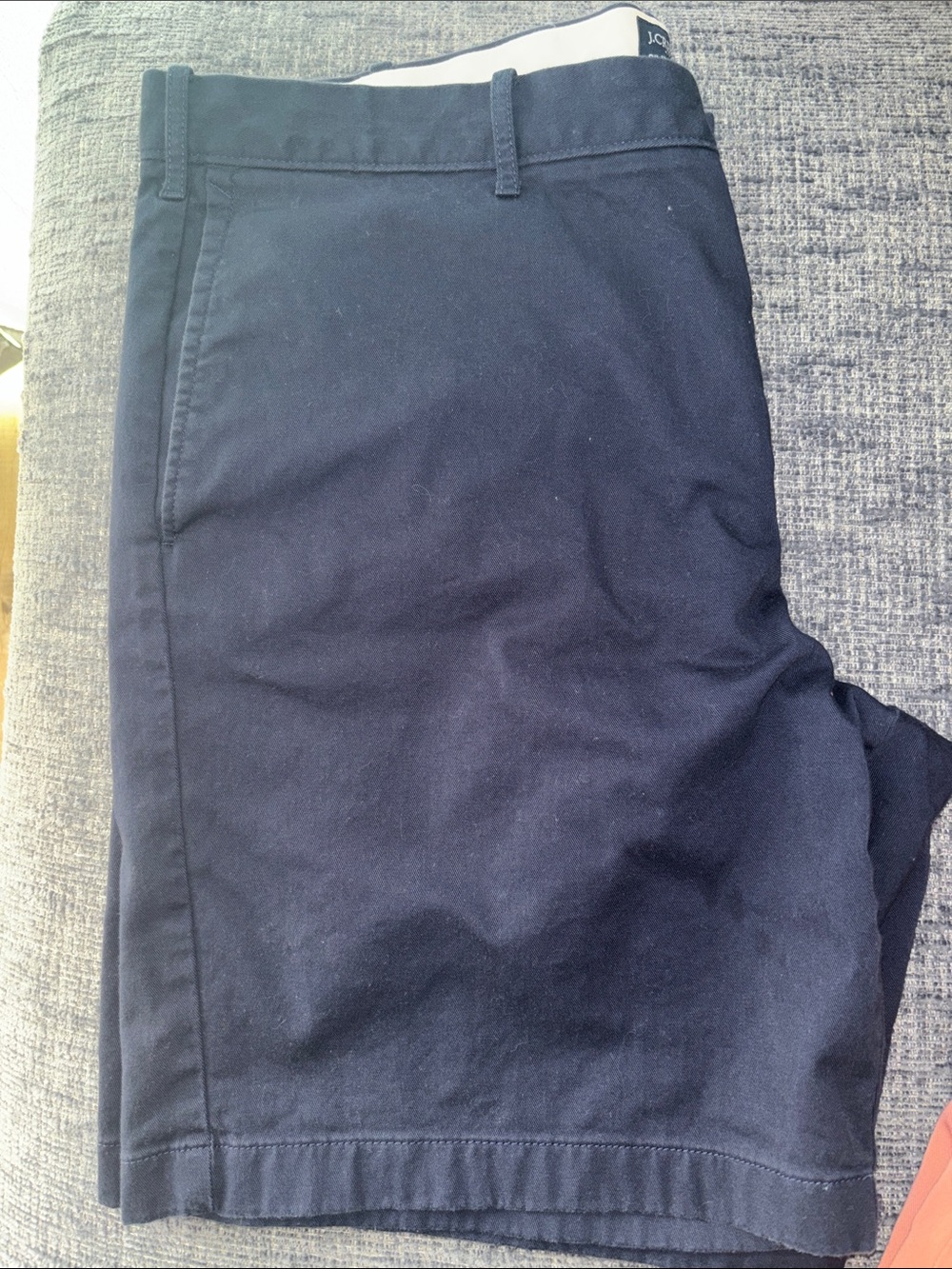 J. Crew Men’s Flat Front Shorts - Navy Blue